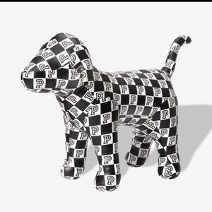 Victoria's Secret VS PINK 2018 Fashion Show X-Large Giant Checkered Dog 24"x16"